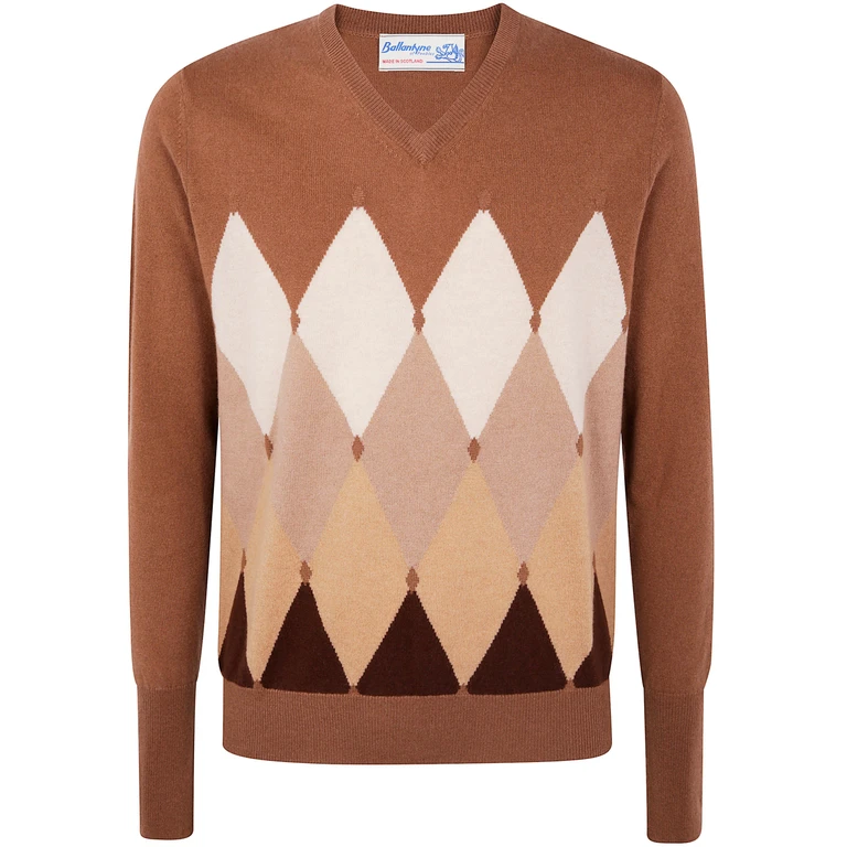 BALLANTYNE V Neck Pullover