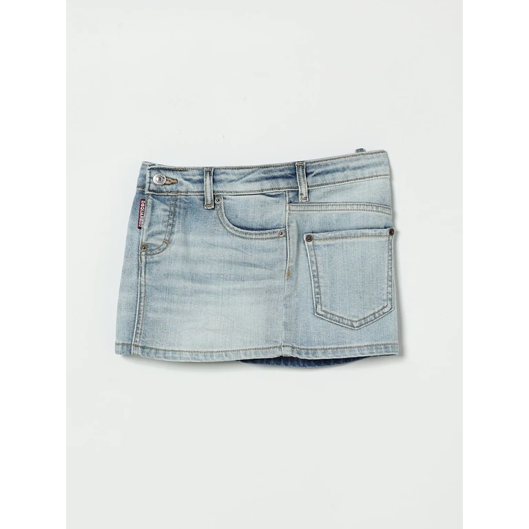 Skirt Kids color Gnawed Blue (DQ3219D0AF3DQ01)