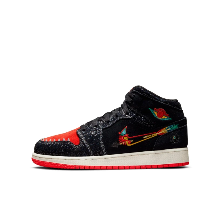 Grade School Retro 1 Mid Gs 'Siempre Familia' Sneakers