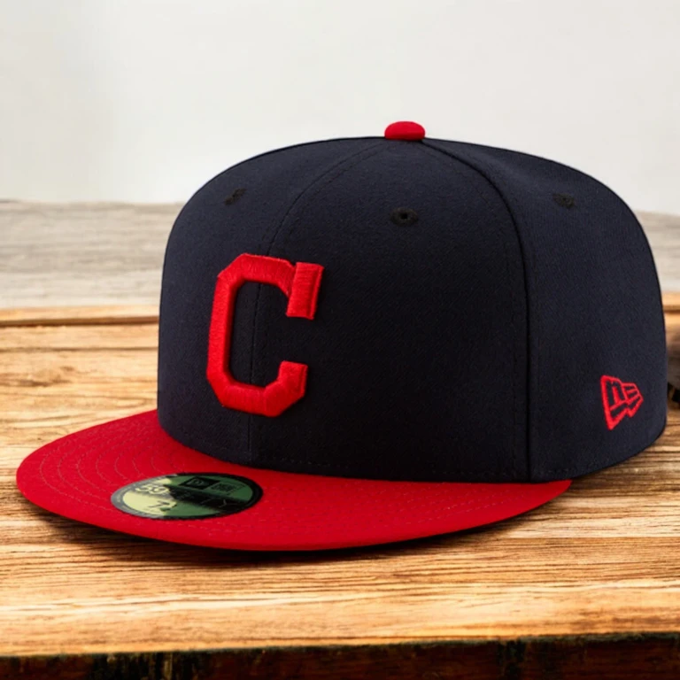 Men's MLB 59Fifty Authentic Fitted Cap Indians