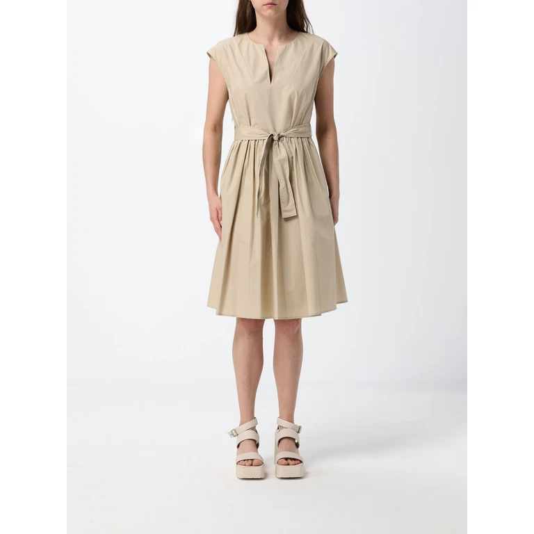 Dress Woman color Beige (CFWWDR2028FRUT39448640)
