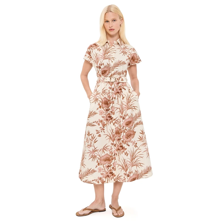 Cara Cara Sawyer Dress Paradise Camel 6