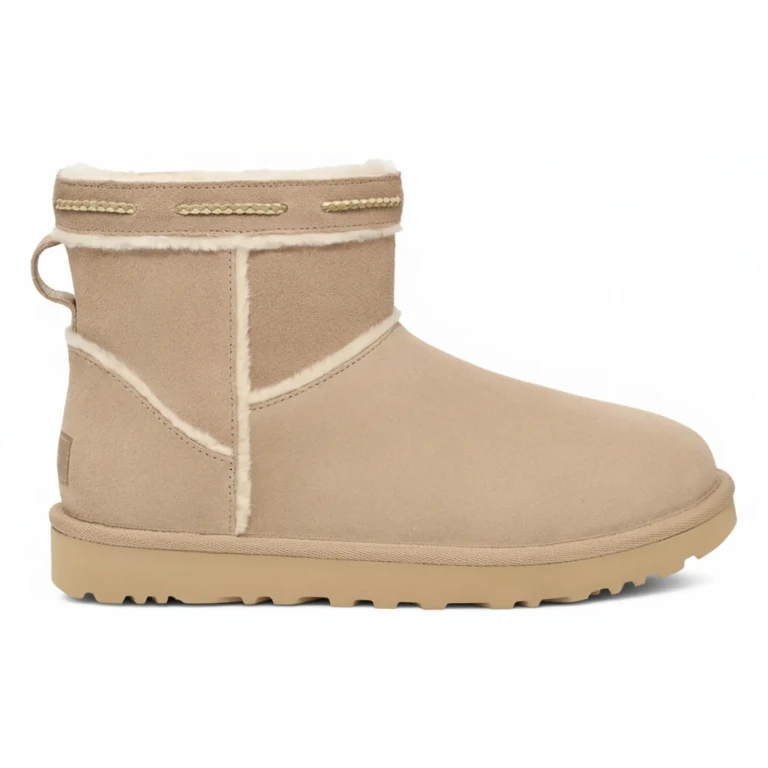 Women's Classic Mini Shearling Braid Boots