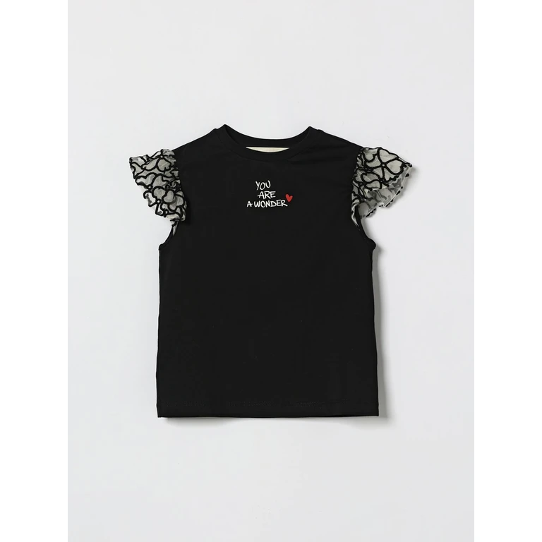 T-Shirt Kids color Black (SY8A01Z3186930BC)