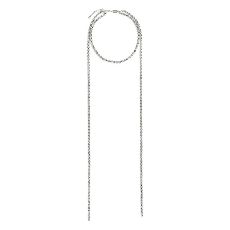 DSQUARED2 Collana Metal Strass