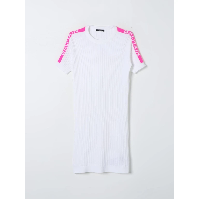 Dress Kids color White (BU1D41X0157100FU)