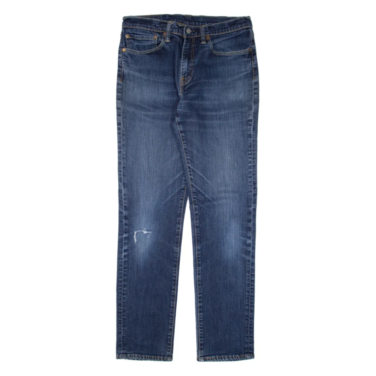 LEVI'S 511 Jeans Mens Blue Slim Straight W34 L34