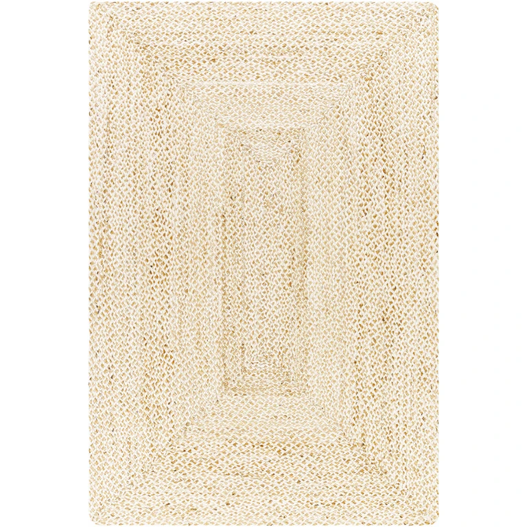 Elkie Cream Jute Area Rug