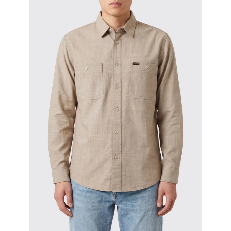 Shirt Men color Brown (FMCAM0011W0132277)
