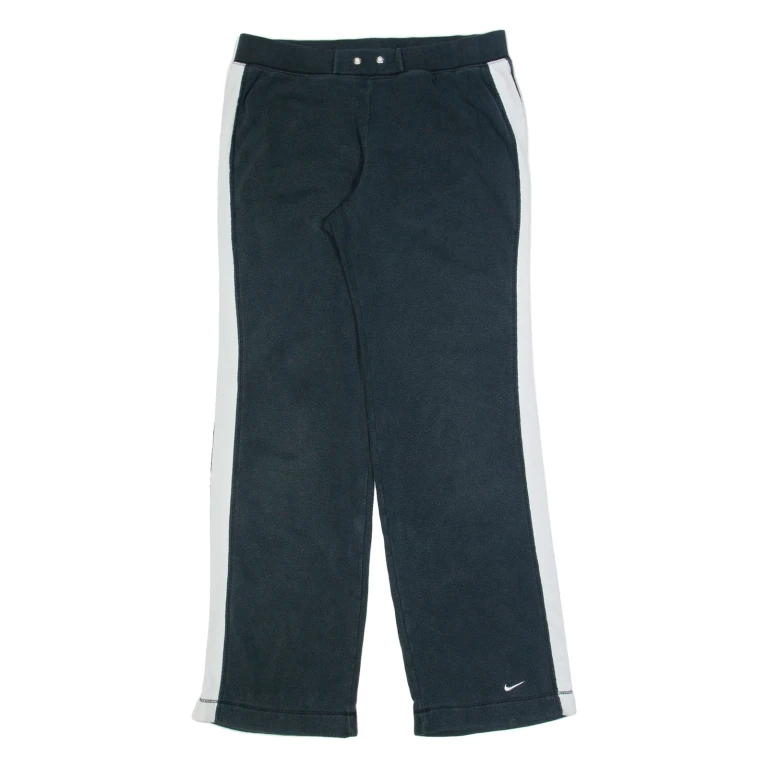 NIKE Womens Sweatpants Blue Straight M W30 L32