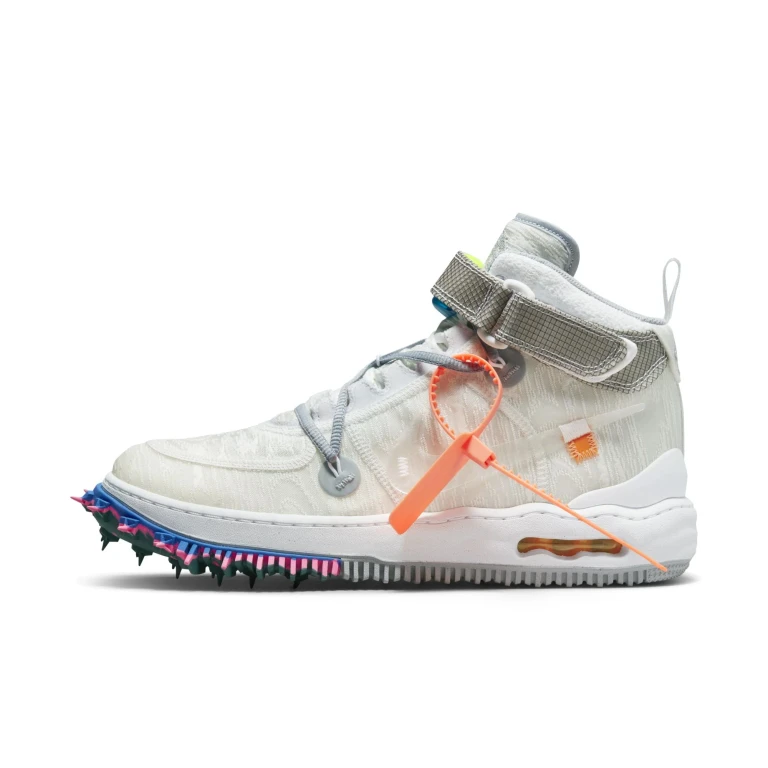 Men's X Off-White Air Force 1 Mid 'White' Sneakers