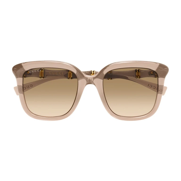 Gucci Gg2058s Linea Sign Beige Iniettato Sunglasses - Women