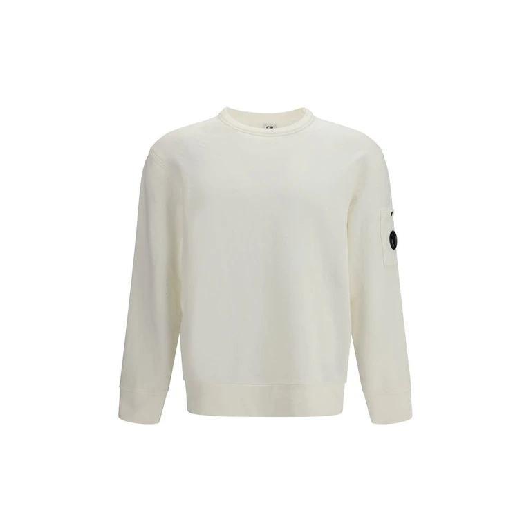 C. P. Company White Cotton Sweatshirt Clothing - Men