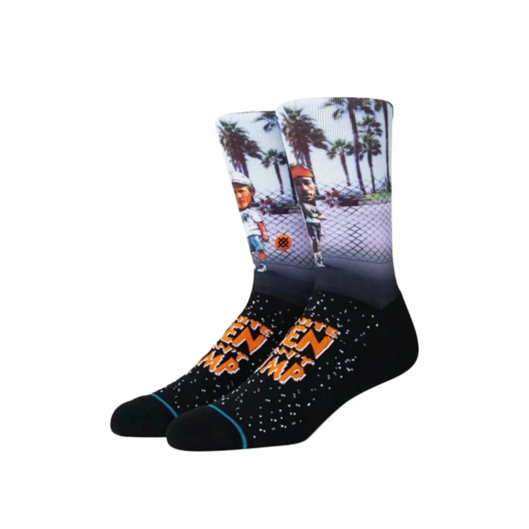 x White Men Can't Jump - Sid And Billy Crew Socks Black