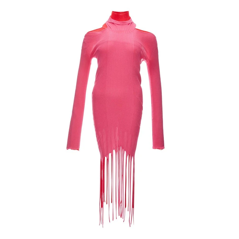 Bottega Veneta Pink Cotton Casual Dress - Women