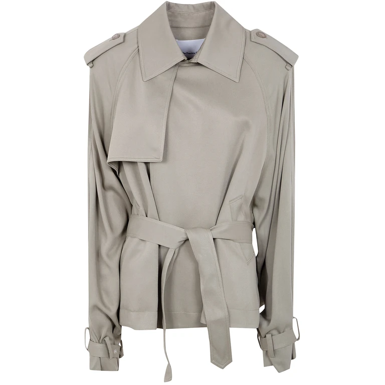 THE FRANKIE SHOP "Elva Fluid" Short Trench