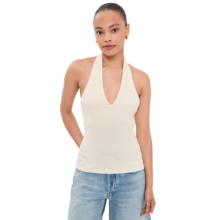 Citizens of Humanity Thea Halter Tank Top Dune L
