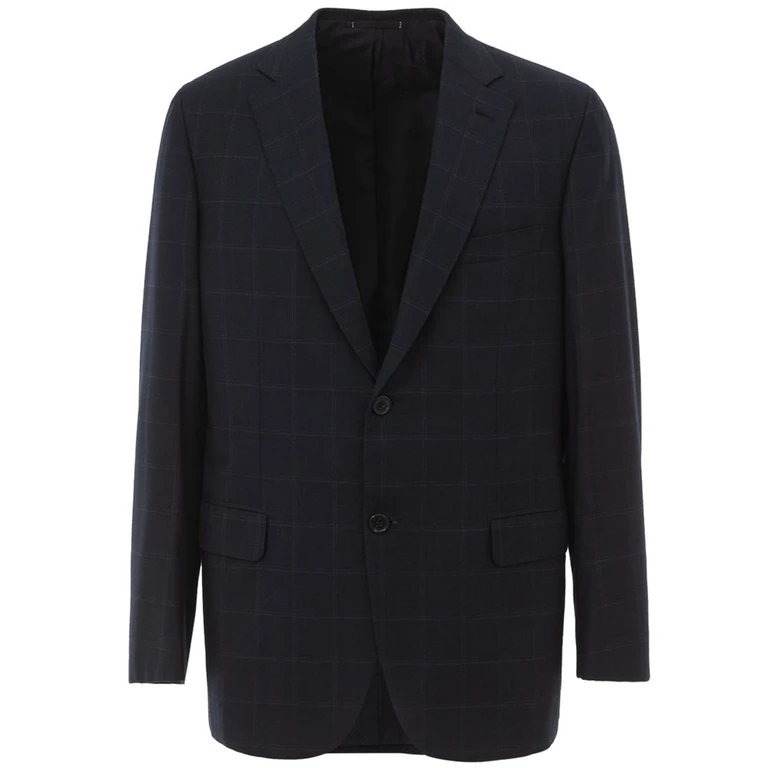 Blue Wool Blazer Clothing - Men