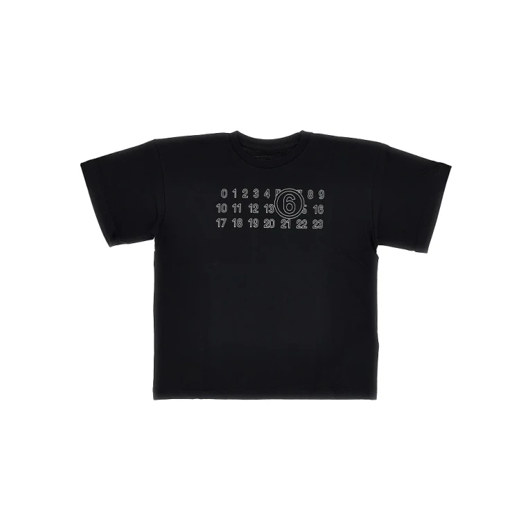 MM6 Numeric Logo print T-shirt Kids 8Y