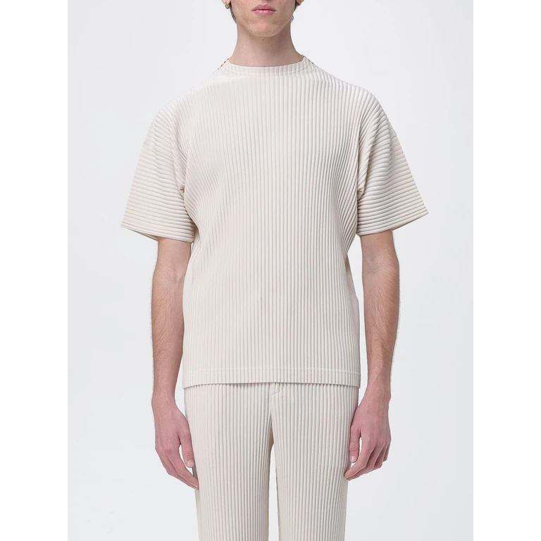 HOMME PLISSE' ISSEY MIYAKE T-Shirt Men color Beige (HP66JK03342)