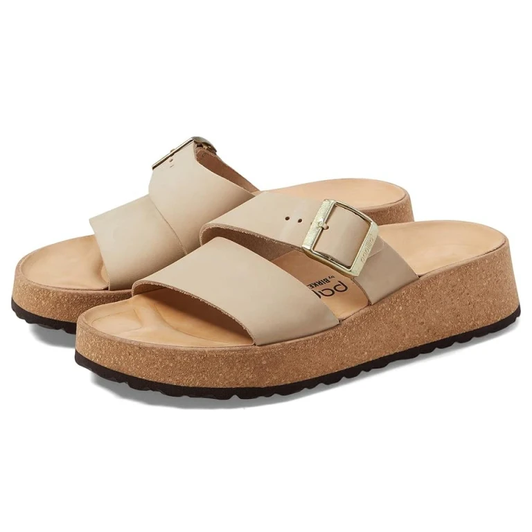 Gizeh Birko Flor Patent Sandals Narrow