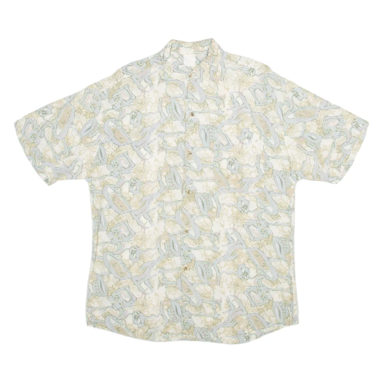 Mens Shirt Blue L