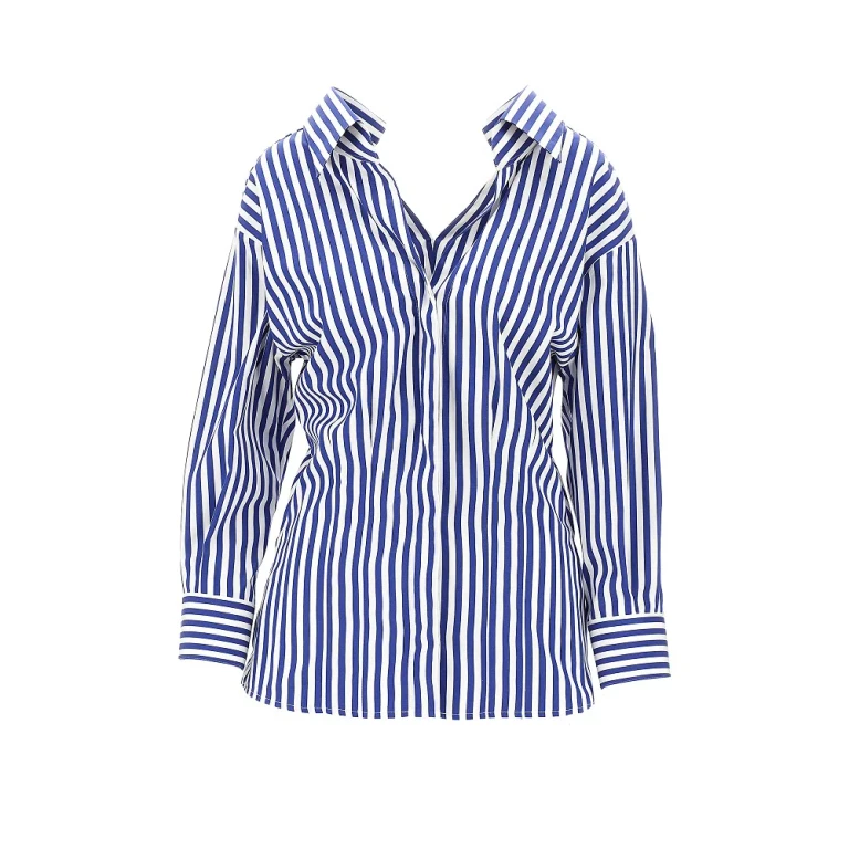 GIVENCHY Striped shirt with dropped shoulders Woman 36