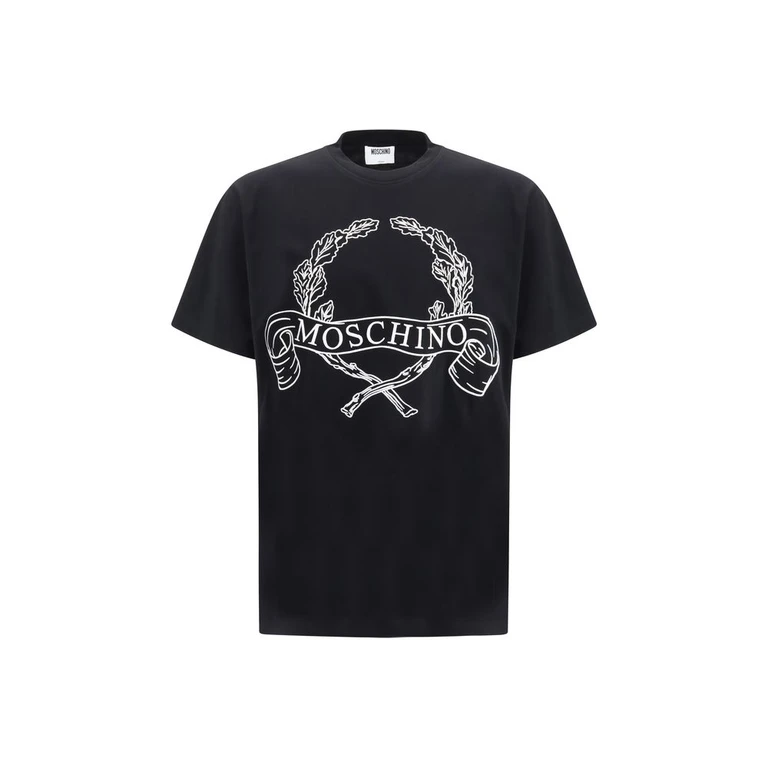 Moschino Black Cotton T-Shirt - Men