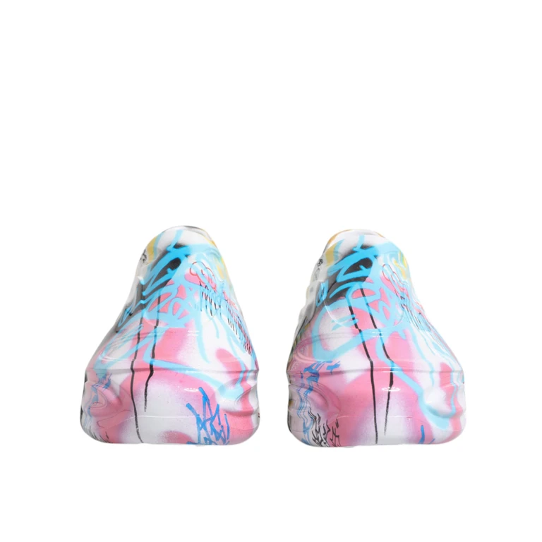 Multicolor Graffiti Daymaster Sneakers Shoes Calf Leather - Men
