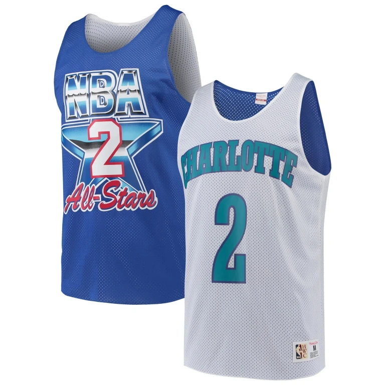 Men's Reversible Mesh Tank Hornets Larry Johnson Tank Tops