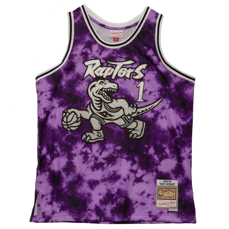 Men's NBA Galaxy Swingman Jersey - Raptors 1998 Tracy Mcgrady