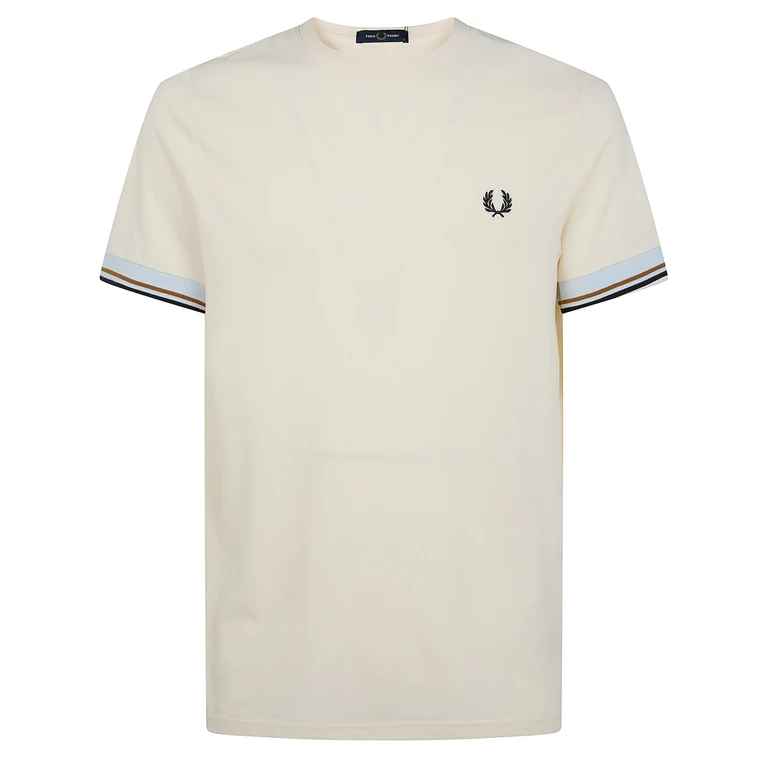 FRED PERRY "Fred Perry" Tipped Cuff T-Shirt