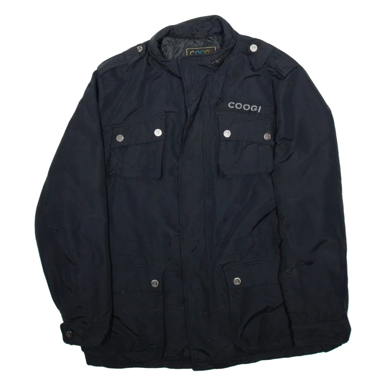 COOGI Mens Chore Coat Black Nylon XL