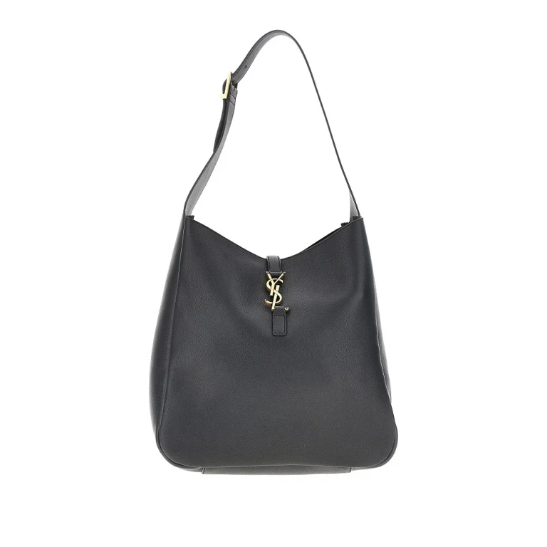 Sac Saint Laurent Large Le 5 à 7 en cuir grainé