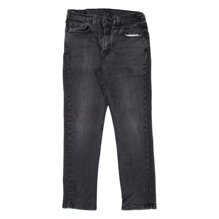 LEVI'S 511 Jeans Mens Grey Slim Straight Stone Wash W28 L30