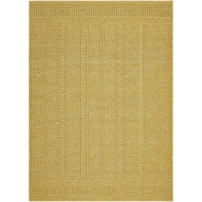 Nuela Mustard Outdoor Area Rug