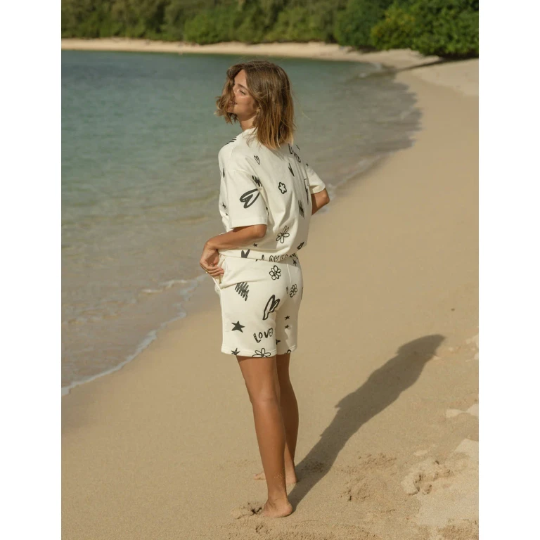 Loved By God All-Over Cream Unisex Short