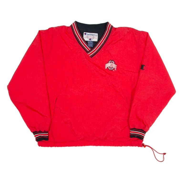 CHAMPION Ohio State Mens Sweatshirt Red M
