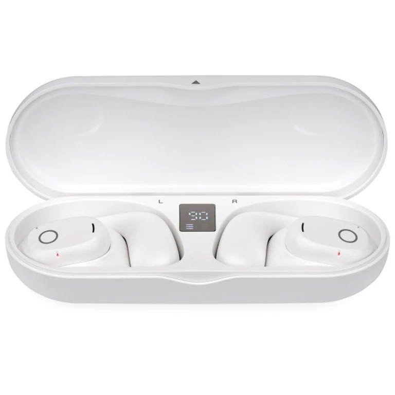 i Live White Wireless Open Ear Earbuds