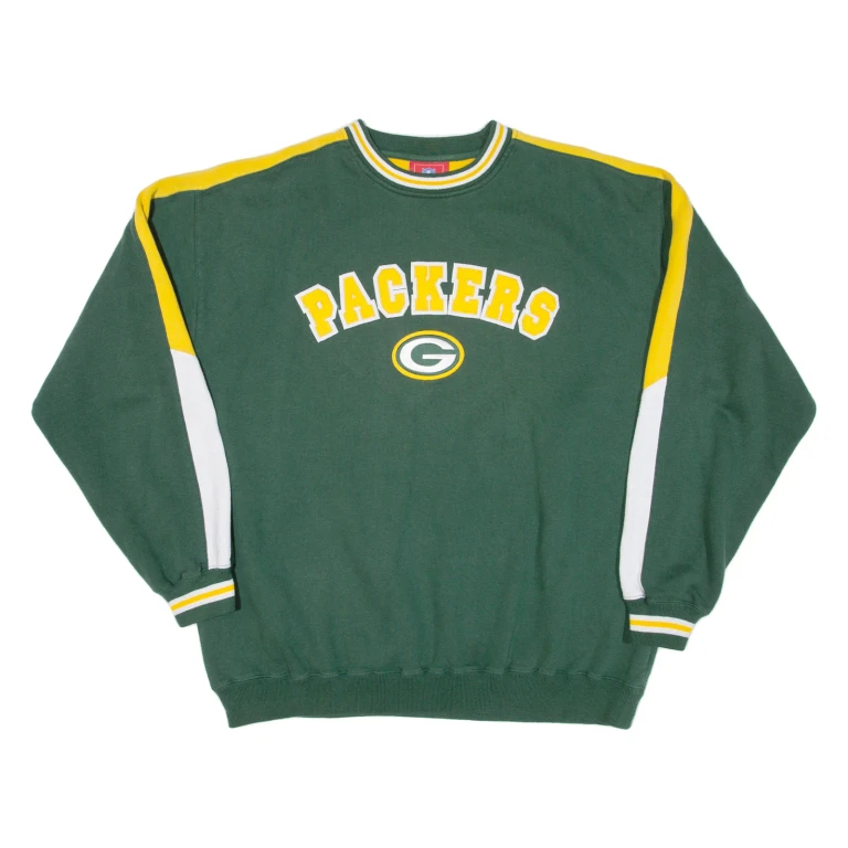 NFL Packers Mens Sweatshirt Green USA XL