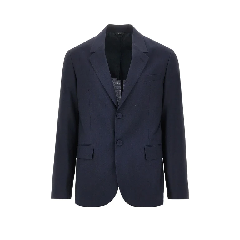 Giacca Fendi in lana da uomo con cinturino in pelle - Taglia 48