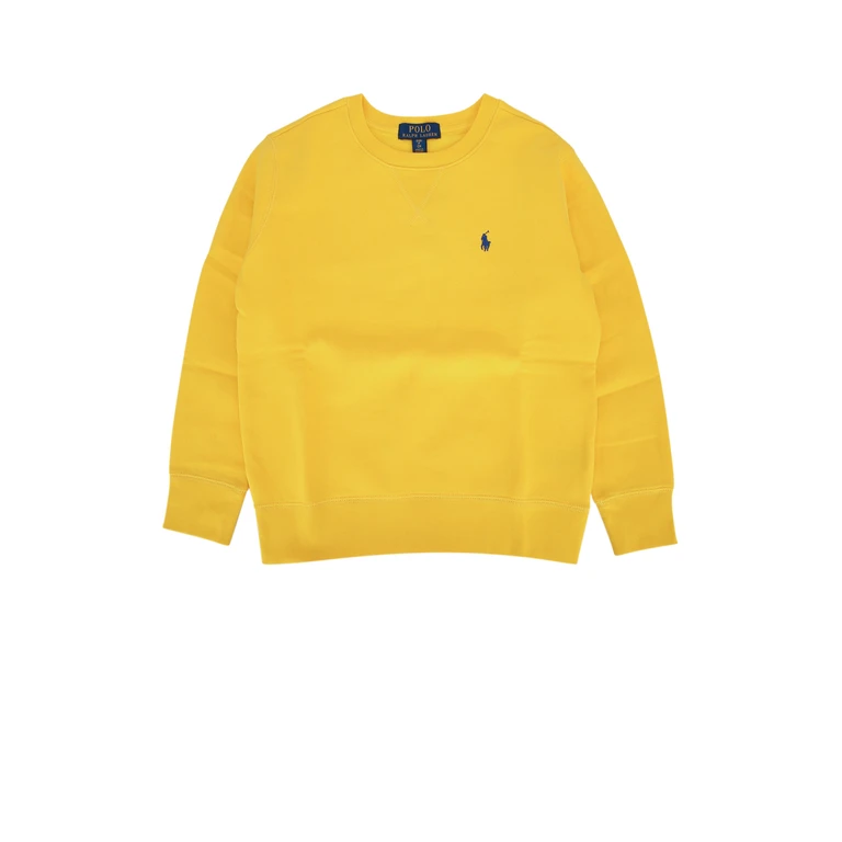 Polo Ralph Lauren Jr Ls Cn-Tops-Knit Canaryyellowc7318 Cotton Polyester Maglieria