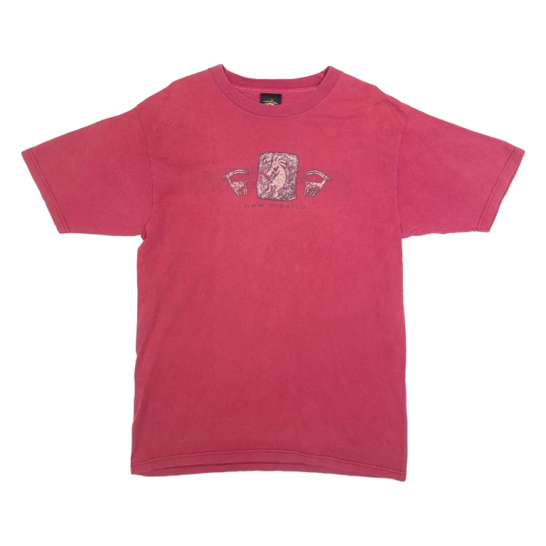 PRAIRIE MOUNTAIN New Mexico Mens T-Shirt Red XL