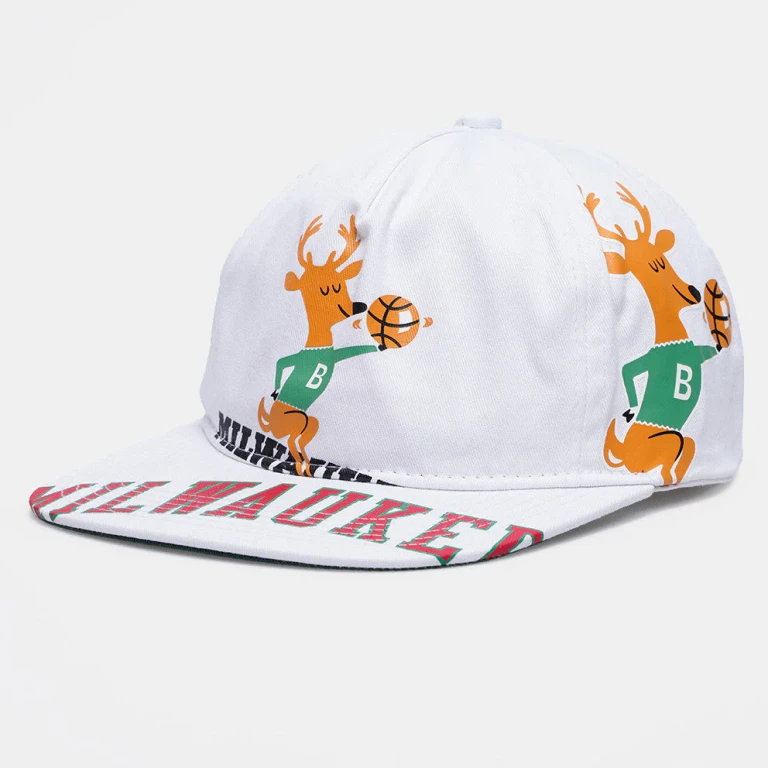 Men's NBA In Your Face Deadstock Hwc Bucks Ball Caps