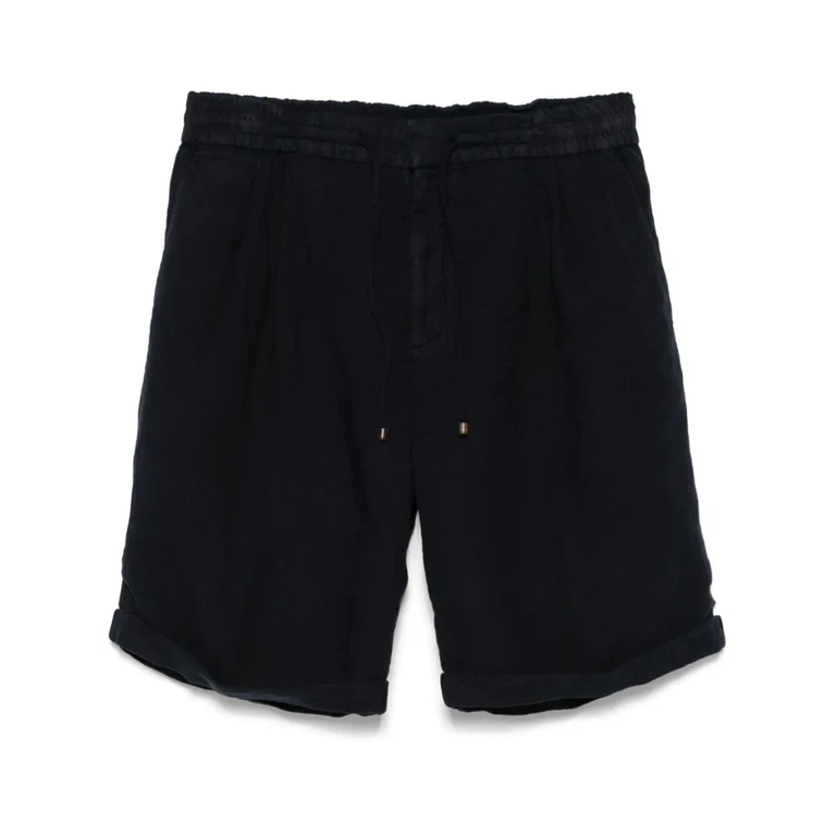 Brunello Cucinelli Linen Bermuda