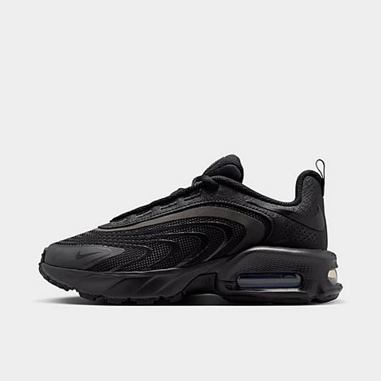 Nike Big Kids Air Max Fire Casual Shoes in Black Size: 3.5