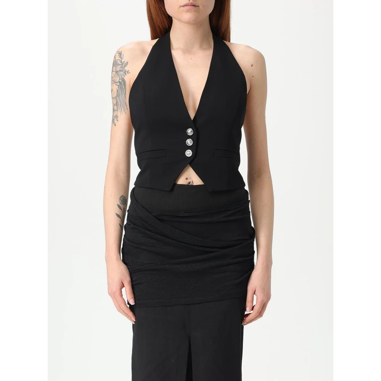 Waistcoat Woman color Black (104931A213Z99)