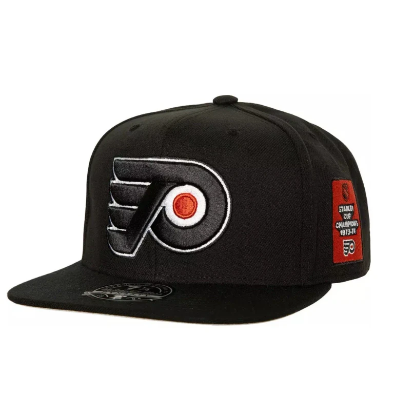 Men's NHL Side Patch Fitted Flyers Fitted Caps