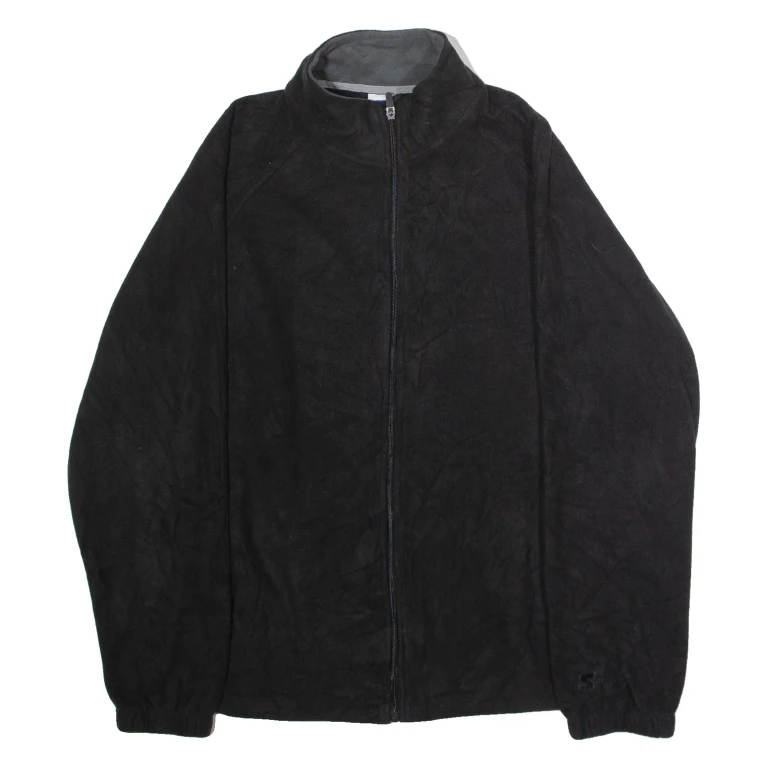 STARTER Mens Fleece Jacket Black L