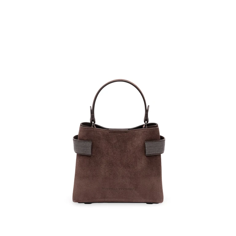 Small Soft Velour Crossbody Bag